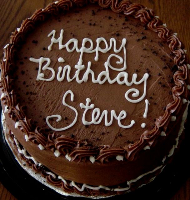 Happy Birthday Steve Cake